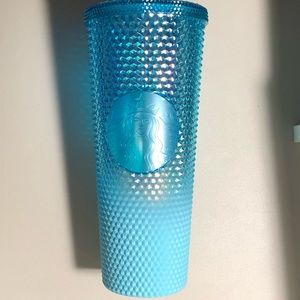 🩵💙 SBUX Light Blue Ombre Cinderella Venti Studded Tumbler Winter 2023